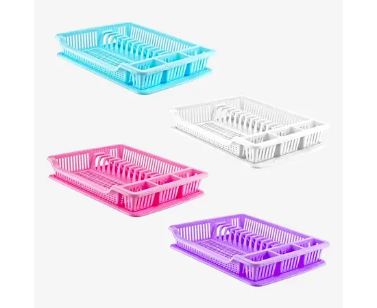 ჭურჭლის საშრობი Irak Plastik HOME DESIGN TA-155 ჭურჭლის საშრობი Irak Plastik HOME DESIGN TA-155