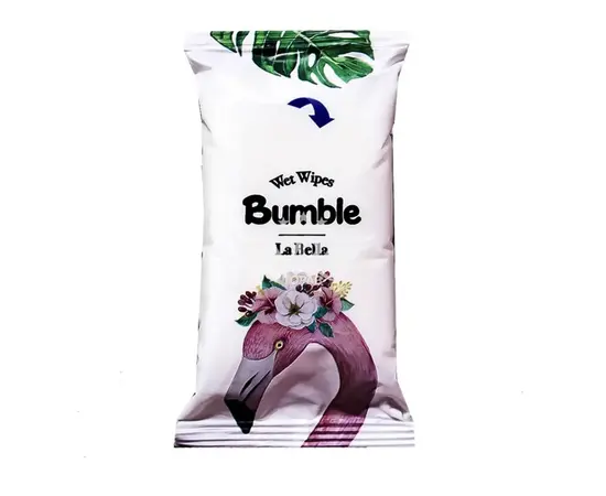 Влажные салфетки BUMBLE 15 штук