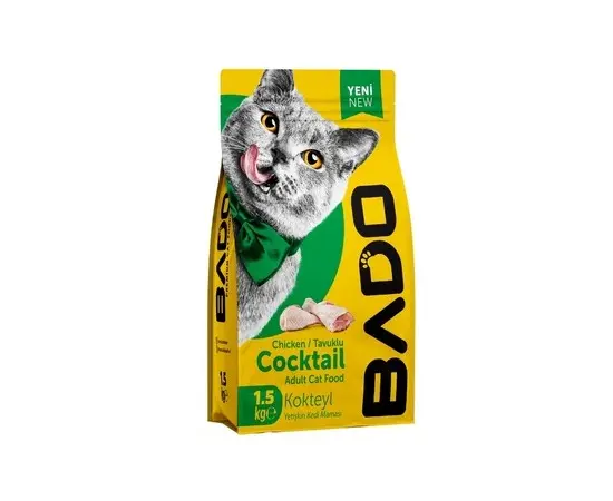 Корм для взрослых кошек BADO 1,5 кг