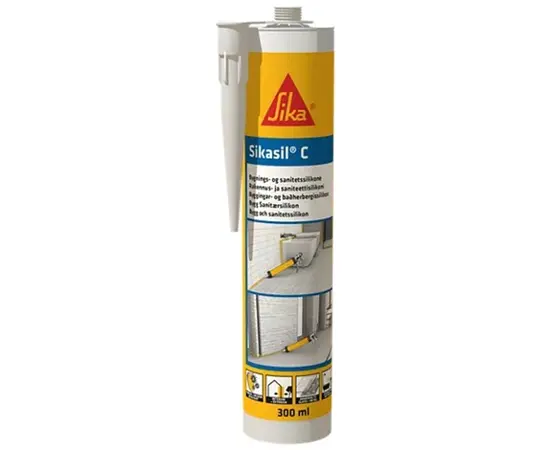 Hermetic silicone Sika 300 ml transparent