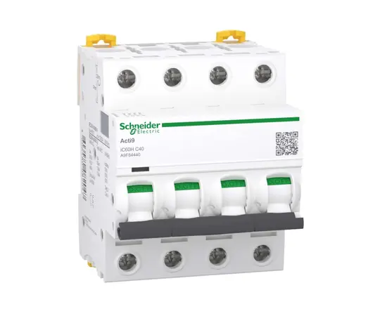 Автоматический выключатель Schneider Electric 4Р C40A 6кА curve