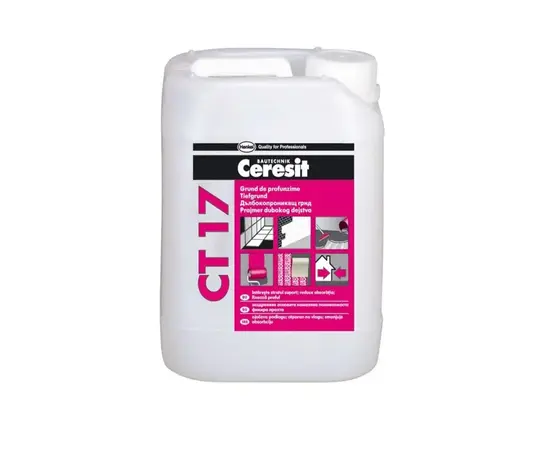 Deep penetrating primer Ceresit CT17 10 l yellow