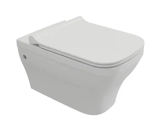 დასაკიდი უნიტაზი თავსაფარით Bocchi Firenze white
