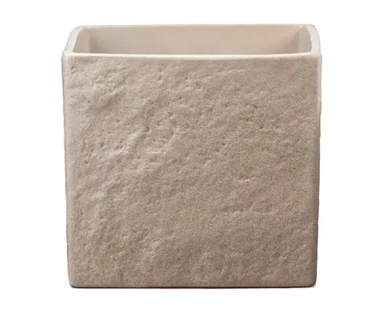 Горшок керамический цветочный Scheurich 970/18 COVER-POT TAUPE STONE