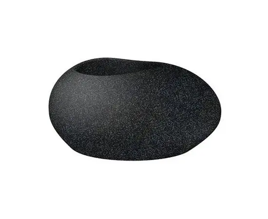 Горшок пластиковый Scheurich STONY BLACK 48/280 FLOW