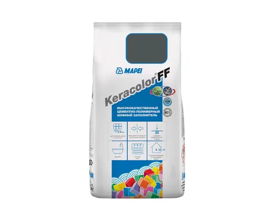 ფუგა Mapei Keracolor FF 114 2 კგ ანტრაციტი