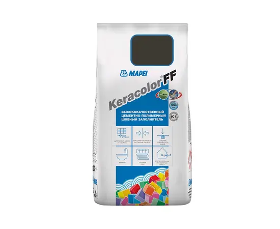 ფუგა Mapei Keracolor FF 120 1 კგ შავი