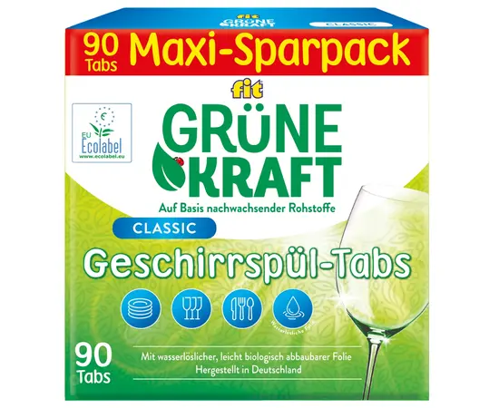 Таблетка для посудомоечной машины Grüne Kraft 72 шт