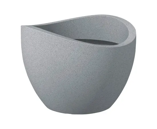 Горшок пластмассовый уличный Scheurich 250/60 PLANTER STONY GREY