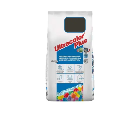ფუგა Mapei Ultracolor Plus 120 2 კგ შავი