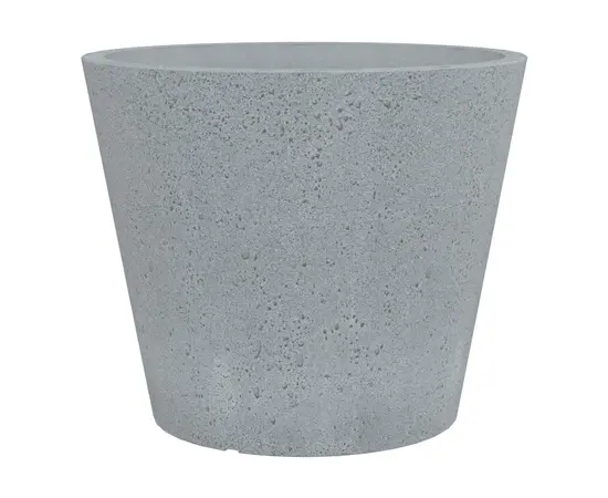 Горшок пластиковый уличный Scheurich 238/49 C-Cone Stony Grey 46 л
