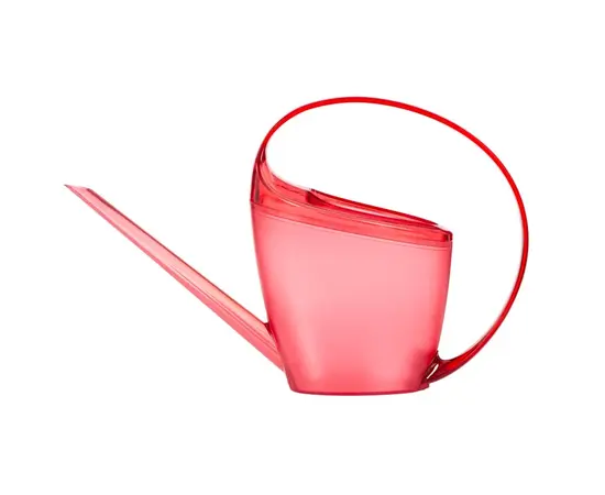 სარწყავი ყვავავილის Scheurich TRANSPARENT RED 24/133 LOOP