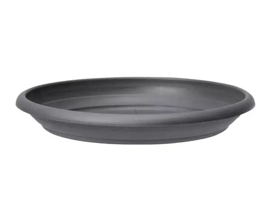Подставка для горшков пластиковый Scheurich METALLIC GREY 64/331 UNTERTELLER