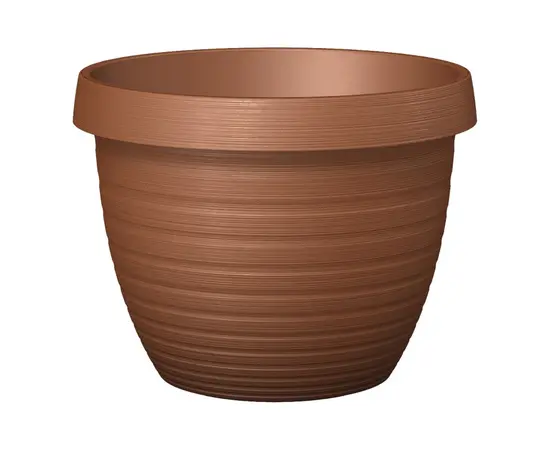 Уличный пластиковый горшок Scheurich Country Star 270/35 TERRACOTTA