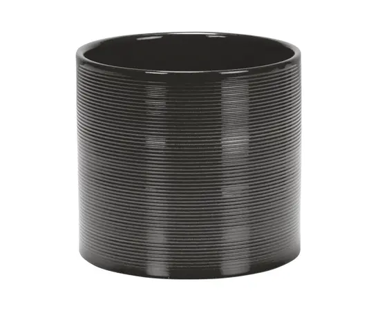 Горшок керамический цветочный Scheurich 828/14 COVER-POT GLASS GREY
