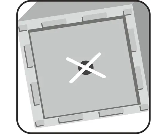 Горшок пластмассовый уличный Scheurich 240/30 C-CUBE STONY GREY