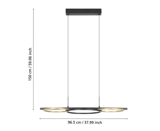 საკიდი Eglo 390087 LED LANACERA