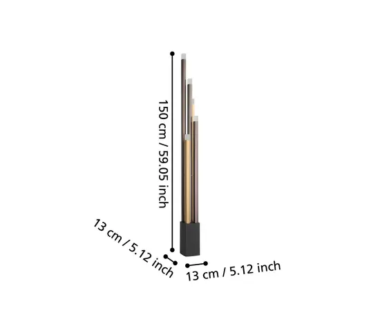 Торшер Eglo 39908 3000K LED ESTANTERIOS