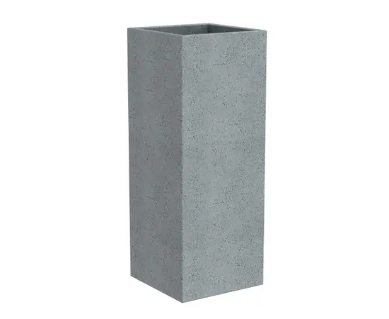 Горшок пластиковый Scheurich STONY GREY 70/240 C-CUBE HIGH