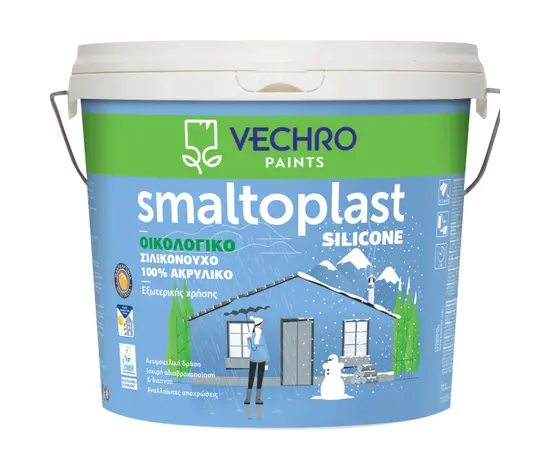 წყალემულსია საიზოლაციო Vechro SMALTOPLAST ECO SILICONE BASE P 10 ლ