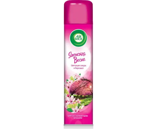 Аэрозольный освежитель воздуха Air Wick Японская весна 290 мл