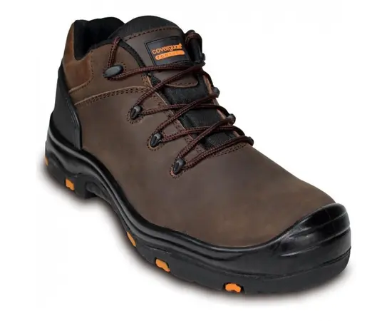 Shoes leather brown protected S3 , COVERGUARD  S-44
