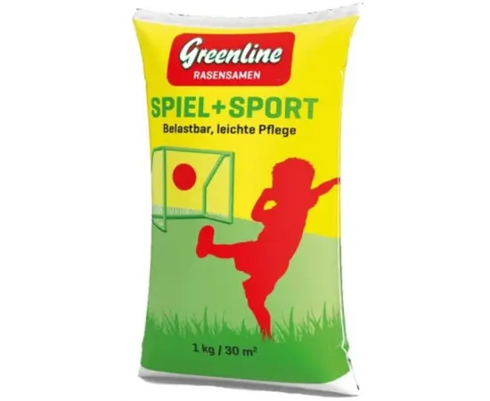 გაზონის ბალახი GreenLine Spiel + Sport 1 კგ 30მ²