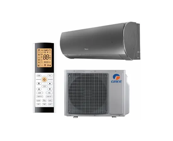Кондиционер настенный Gree инверторный Gun Metal GWH12ACC-K6DNA1F BTU12000