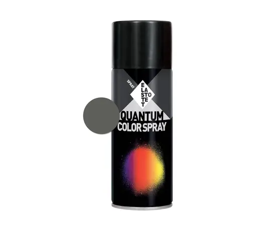 სპრეი საღებავი Elastotet Quantum Color Spray Ral 7005 400 ml მუქი ნაცრისფერი