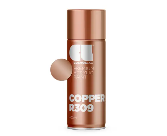 სპრეი საღებავი Cosmos Lac COSMOS Ral 309 400 ml ღია სპილენძისფერი