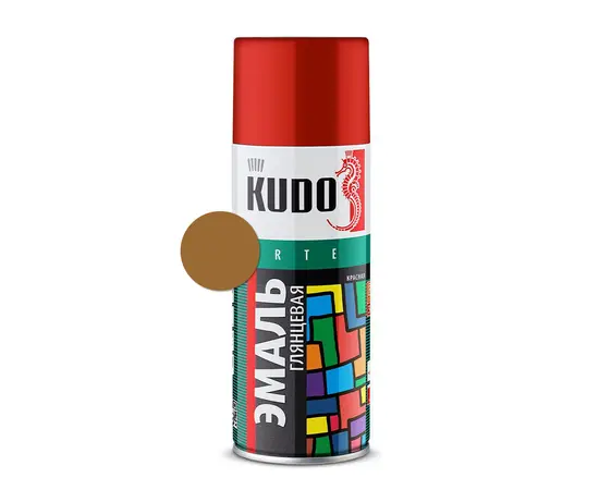 ემალი უნივერსალური Kudo KU-1022 Ral 8001 ოხრა 520 მლ