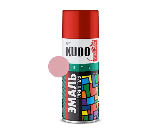 ემალი უნივერსალური Kudo KU-1014 Ral 3015 ვარდისფერი 520 მლ
