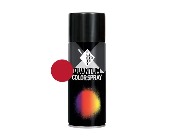 სპრეი საღებავი Elastotet Quantum Color Spray Ral 3020 400ml წითელი