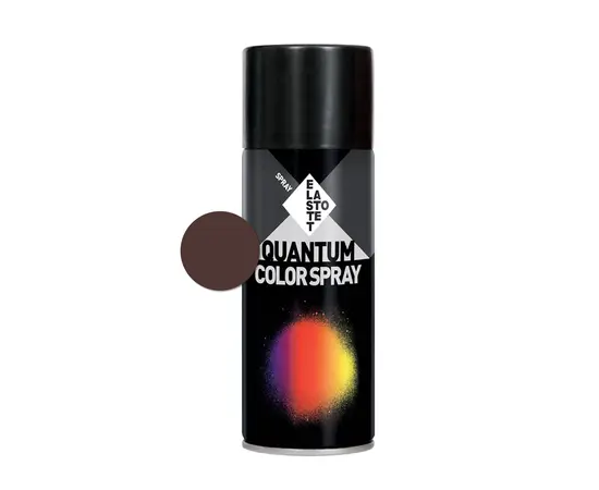 სპრეი საღებავი Elastotet Quantum Color Spray Ral 8017 400ml ყავისფერი