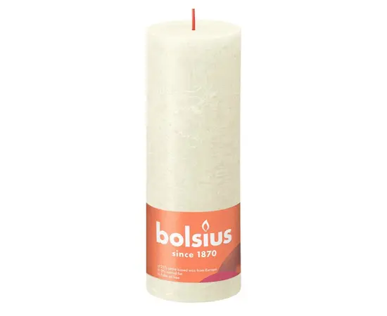 Candle Bolsius Soft Pearl 190/68 mm Candle Bolsius Soft Pearl 190/68 mm