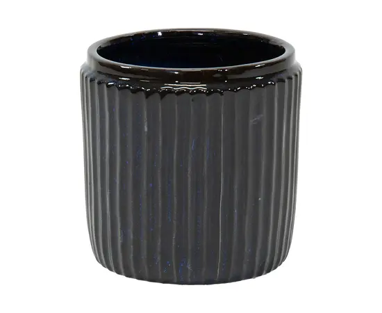 Горшок керамический Mega Collections Hamlet Cylinder Night D25H25