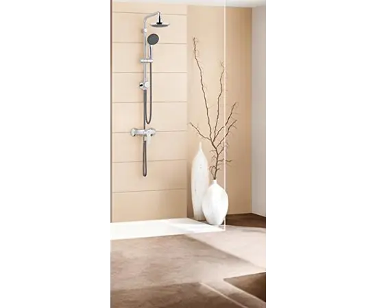 საშხაპე სისტემა გადამრთველით GROHE VITALIO START / 160 SHOWER SYSTEM+DIVERT 26226000 საშხაპე სისტემა გადამრთველით GROHE VITALIO START / 160 SHOWER SYSTEM+DIVERT 26226000