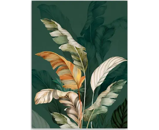 სურათი ტილოზე Styler Green Leafs ST554 60X80 სმ