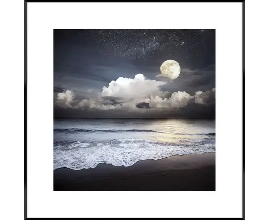 Картина на рамке Styler AB172 MOON BEACH 50X50