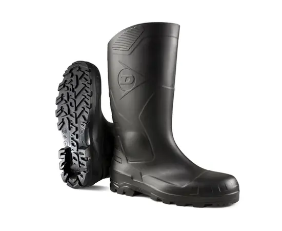 Сапоги черные с металлом Dunlop 9DESABKR S5 46