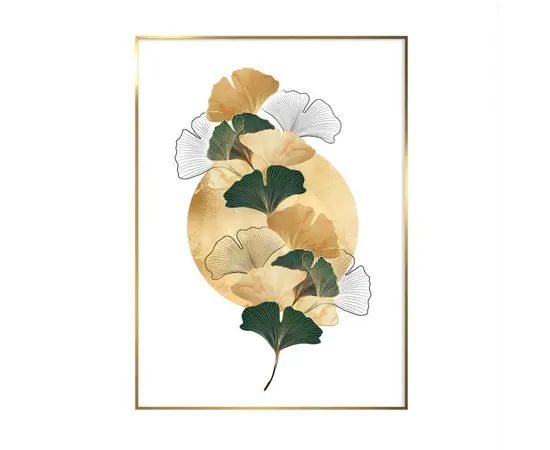 სურათი Styler GILDED GINGKO AB299  50X70 სმ