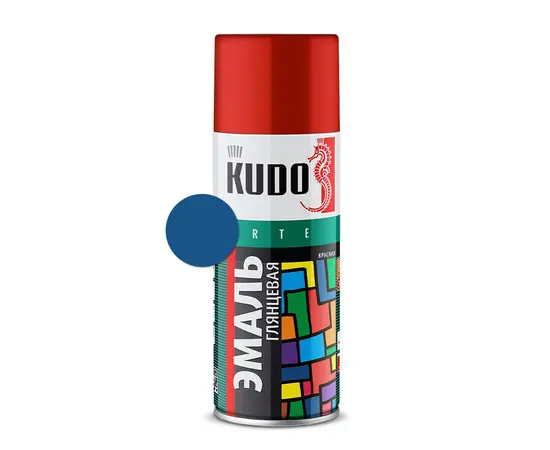 ემალი უნივერსალური Kudo KU-1011 Ral 5005 ლურჯი 520 მლ