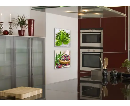 Glass picture Styler Spice 2A GL142 30X30 cm