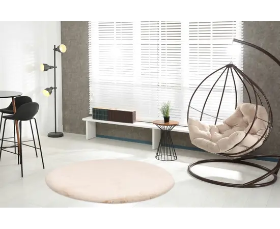 ხალიჩა DCcarpets Heaven 90770 Beige R 200x200 სმ
