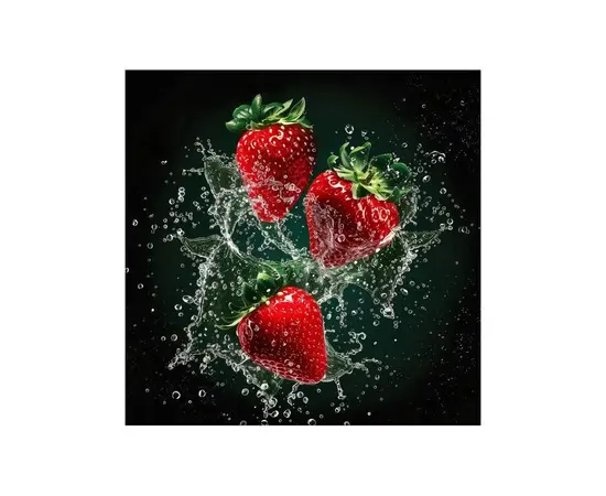 სურათი მინაზე Styler GL510 STRAWBERRIES 30X30 სმ