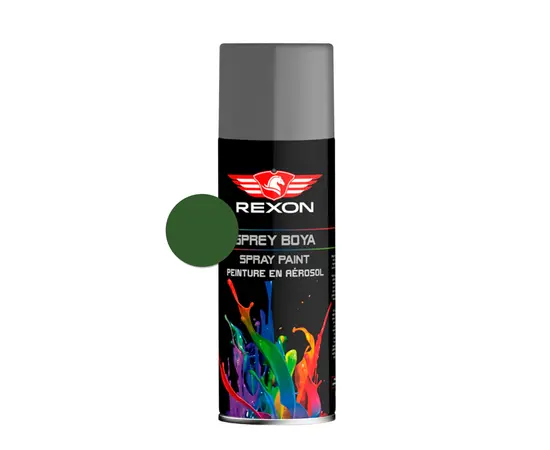 სპრეი საღებავი Rexon RAL 6002 400 მლ მწვანე
