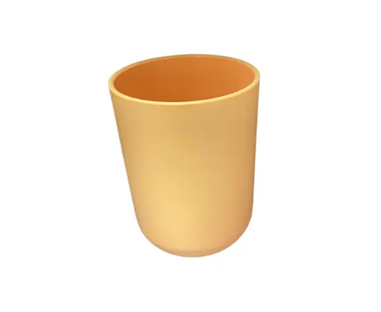 Cotton storage container 8 cm beige