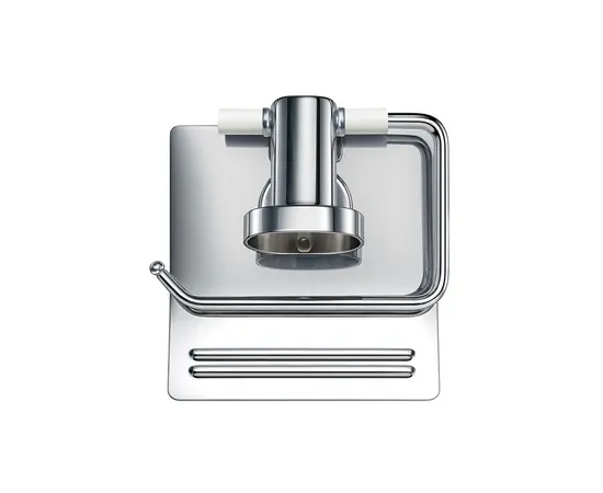 Toilet paper holder shiny Chrome