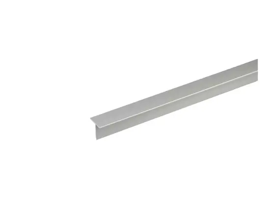 Aluminum profile T-shaped Arcansas silver 15x15x1000 mm