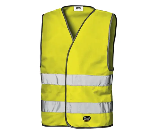 Reflective waistcoat Sir Safety System STRAP light yellow M